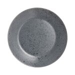 Assiette plate noire 25 cm slate - luminarc