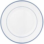 Assiette plate - navyline - arcoroc restaurant delft - cramique - lot de 6