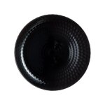 Assiette plate noire 25 cm pampille - luminarc Assiette plate noire 25 cm pampille - luminarc