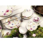 Assiette plate - villeroy et boch - mariefleur - porcelaine qualit� premium - 27cm - motif floral