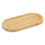 Plat de pr�sentation bambou 20cm naturel