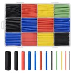 Assortiment de 800 gaines thermorétractables étanches 1 - 13mm pour fil électrique Assortiment de 800 gaines thermorétractables étanches 1 - 13mm pour fil électrique