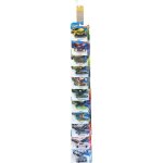 Vhicule - mattel - srie vitesse - 6 clipstrips - 72 pices -  partir de 3 ans