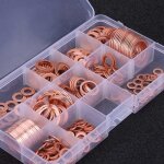 Assortiment de kits de joints dtanchit en cuivre massif extrud en 12 tailles - mxzzand - or - cuivre ...