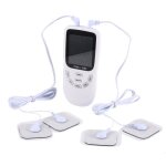 Ast1009 stimulation musculaire transcutane 4 lectrodes lectrodes double sortie massage 40 niveaux ...
