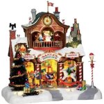 Latelier du père noël avec adaptateur 45 v - lemax Latelier du père noël avec adaptateur 45 v - lemax