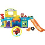 Atelier sos rparations - vtech - tut tut bolides - ascenseur hydraulique - 5 zones magiques