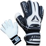 Gants de gardien de but attono power block avec fingersave - noir - adulte - football
