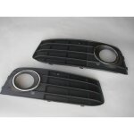 Audi a4 b8 2009 - 2011 2 grilles de pare - choc pour antibrouillards l + r sans phares