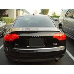 Pour audi a4 s4 rs4 8e b7 berline becquet aileron lame spoiler de coffre 04 - 07