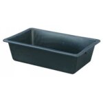 Auge de maçon en plastique - outifrance - 320 x 220 mm - 3 l Auge de maçon en plastique - outifrance - 320 x 220 mm - 3 l