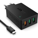 Aukey chargeur secteur usb quick charge 2. 0 chargeur usb 3 ports (1 port quick charge 2. 0 + 2 ports ... Aukey chargeur secteur usb quick charge 2. 0 chargeur usb 3 ports (1 port quick charge 2. 0 + 2 ports ...