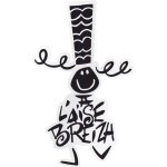 Autocollant � l?aise breizh bigoud petit mod�le. . .