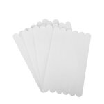 Autocollants antid�rapants - surenhap - 2 * 20cm - blanc - transparent - 24 pi�ces