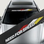 Autocollants d�coratifs de pare - brise de voiture 130x21cm universel pvc voiture autocollant r�fl�chissant ...