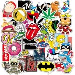Autocollant ordinateur portable [100 pcs] ? stickers freestyle pour skate / vlo / moto / trotinette