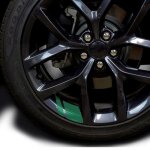 Autocollants r�fl�chissants hellove - pour jantes de voiture - vert - 6. 5 * 6. 5cm