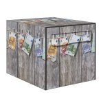 Autocollant sticker d�coration bo�te aux lettres billet euro epingles kit complet 5 faces