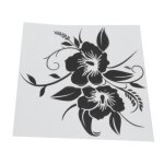 Autocollant de voiture surenhap - arracheuse de fleurs et de vignes - noir - vinyle résistant aux uv Autocollant de voiture surenhap - arracheuse de fleurs et de vignes - noir - vinyle résistant aux uv