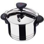 Autocuiseur - magefesa - 8 litres - inox 18 / 10 - tous feux - economie dénergie 70% Autocuiseur - magefesa - 8 litres - inox 18 / 10 - tous feux - economie dénergie 70%