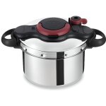 Autocuiseur - tefal - clipso minut easy - 6l - 30% plus léger - 5 sécurités Autocuiseur - tefal - clipso minut easy - 6l - 30% plus léger - 5 sécurités