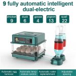 Automatique incubateur couveuse oeuf avec hydratation de lit deau � ion deau automatique et contr�le ...