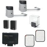 Automatisme pour portail battant nice - hoppkit - a bras - 250 nm Automatisme pour portail battant nice - hoppkit - a bras - 250 nm