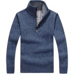 Automne et hiver pull laine homme plus épais plus de cachemire marque pulls col roulé hommes slim fit ... Automne et hiver pull laine homme plus épais plus de cachemire marque pulls col roulé hommes slim fit ...