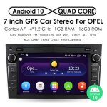 Autoradio android 10 1 go / 16 go gps lecteur pour voiture opel astra h j 2004 vectra vauxhall antara ...