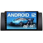 Junsun autoradio android 13 2go + 64go pour bmw 5er e39 x5 m5 e53(1996 - 2003)avec carplay gps wifi usb ...