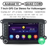 Autoradio android 7 pouces pour vw polo golf 5 6 plus passat b6 jetta tiguan touran sharan scirocco caddy ...