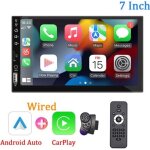 Autoradio bluetooth 7 1 din carplay android lecteur multimedia automatique ecran tactile hd fm aux mirrorlink ...