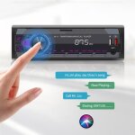 Autoradio bluetooth mp3 poste main libre voiture remote7 couleurs stéréo fm radio 60w x 4 Autoradio bluetooth mp3 poste main libre voiture remote7 couleurs stéréo fm radio 60w x 4