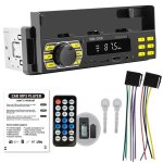 Autoradio bluetooth - pimpimsky - a8 - 4x25w - 7 couleurs - usb tf aux + t�l�commande