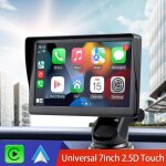 Autoradio bluetooth - prumya - b600w - 7 pouces - carplay - android auto - cran tactile