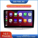 Autoradio gearelec 10. 1 pouces android pour volkswagen vw magotan 2010 - 2015 - carplay gps bluetooth ...