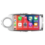 Autoradio gps bluetooth pour toyota yaris 2012 - 2017 carplay android auto radio stro navigation cran ...
