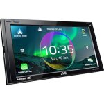 Autoradio multimedia - jvc - kw - m875dbw - cran tactile 173 cm - apple carplay et android auto - 4 ...