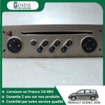 Autoradio renault grand scenic ii ph2 06 - 09 8200633644 - 10 - 596985 - pi�ces doccasion