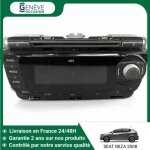 Autoradio - seat - ibiza iv - 2008 - 2012 - r�f�rence 6j1035153h - noir - occasion