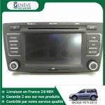 Autoradio skoda yeti 09 - 14 - marque delphi - gps bluetooth mp3 - 1 prise - 8 / 8 / 11 / 5 broches