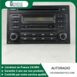Autoradio - volkswagen - polo iv ph2 05 - 09 - radio / cd / mp3 - din unique - occasion contrôlée Autoradio - volkswagen - polo iv ph2 05 - 09 - radio / cd / mp3 - din unique - occasion contrôlée