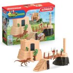 Aventures au temple perdu schleich 42657 dinosaurs coffret avec un dinosaure monolophosaurus inclus pour ...