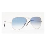 Aviator 3025 argent - verre d�grad� taille s (55 mm)