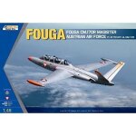 Avion maquette - kinetic - fouga magister cm 170 - �chelle 1:48 - mod�le k48059 - d�tails pr�cis