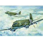 Avion de transport militaire - trumpeter - douglas c - 47a skytrain - 338 pices - echelle 1 / 48