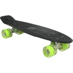 Awaii - skate vintage 225 - noir - roues lumineuses