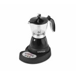 Moka �lectrique - risveglio espresso - 3 tasses - 400w - programmable - filtre