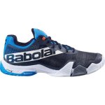 Chaussures padel homme jet premura babolat - noir - bleu ah 2021 - synthtique - multisport