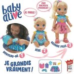 Baby alive - baby grows up (happy) - happy hope ou merry meadow - poup�e qui grandit et parle - accessoires ...